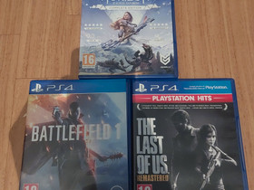 3 ps4 peliä, Pelikonsolit ja pelaaminen, Viihde-elektroniikka, Tampere, Tori.fi 3 ps4 peliä, Pelikonsolit ja pelaaminen, Viihde-elektroniikka, Tampere, Tori.fi