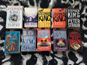 Stephen King kirjoja, Kaunokirjallisuus, Kirjat ja lehdet, Rovaniemi, Tori.fi Stephen King kirjoja, Kaunokirjallisuus, Kirjat ja lehdet, Rovaniemi, Tori.fi