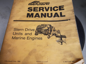 Mercuruiser service manual, Veneen varusteet ja varaosat, Venetarvikkeet ja veneily, Mikkeli, Tori.fi Mercuruiser service manual, Veneen varusteet ja varaosat, Venetarvikkeet ja veneily, Mikkeli, Tori.fi