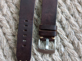 Ruskea käsintehty nahkaranneke 22mm, Kellot ja korut, Asusteet ja kellot, Pirkkala, Tori.fi Ruskea käsintehty nahkaranneke 22mm, Kellot ja korut, Asusteet ja kellot, Pirkkala, Tori.fi