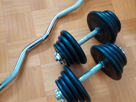 Käsipainot ja vinotanko, Kuntoilu ja fitness, Urheilu ja ulkoilu, Vantaa, Tori.fi Käsipainot ja vinotanko, Kuntoilu ja fitness, Urheilu ja ulkoilu, Vantaa, Tori.fi