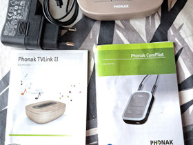 Phonak TV link II ja ComPilot, Muu viihde-elektroniikka, Viihde-elektroniikka, Perho, Tori.fi