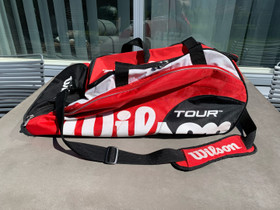 Wilson-tennislaukku, Pallopelit, Urheilu ja ulkoilu, Oulu, Tori.fi Wilson-tennislaukku, Pallopelit, Urheilu ja ulkoilu, Oulu, Tori.fi