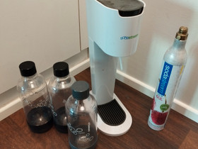 SodaStream hiilihapotuslaite+ pullot, Muut keittiötarvikkeet, Keittiötarvikkeet ja astiat, Raisio, Tori.fi SodaStream hiilihapotuslaite+ pullot, Muut keittiötarvikkeet, Keittiötarvikkeet ja astiat, Raisio, Tori.fi