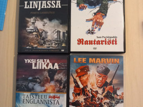 Sotaelokuva paketti dvd:nä, Elokuvat, Myrskylä, Tori.fi