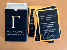 Fano sisällöntuottajan inspiraatiokortit, Pelit ja muut harrastukset, Seinäjoki, Tori.fi Fano sisällöntuottajan inspiraatiokortit, Pelit ja muut harrastukset, Seinäjoki, Tori.fi