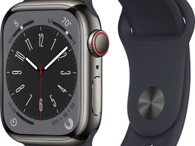 Apple Watch Series 8 41mm Cellular (graf. ruo. ter, Muu viihde-elektroniikka, Viihde-elektroniikka, Tornio, Tori.fi Apple Watch Series 8 41mm Cellular (graf. ruo. ter, Muu viihde-elektroniikka, Viihde-elektroniikka, Tornio, Tori.fi