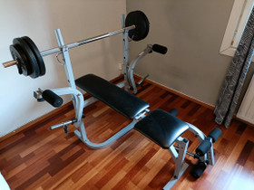 Punnerruspenkki painoilla, Kuntoilu ja fitness, Urheilu ja ulkoilu, Kuopio, Tori.fi Punnerruspenkki painoilla, Kuntoilu ja fitness, Urheilu ja ulkoilu, Kuopio, Tori.fi