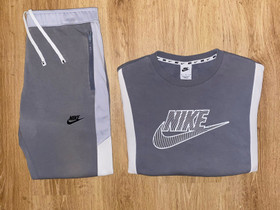 Nike hybrid fleece wolf grey/white tracksuit, Vaatteet ja kengät, Espoo, Tori.fi Nike hybrid fleece wolf grey/white tracksuit, Vaatteet ja kengät, Espoo, Tori.fi