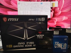 I9-10850K+Z490 emo+4x8GB 4000Mhz, Komponentit, Tietokoneet ja lisälaitteet, Imatra, Tori.fi I9-10850K+Z490 emo+4x8GB 4000Mhz, Komponentit, Tietokoneet ja lisälaitteet, Imatra, Tori.fi