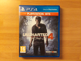 Uncharted 4 A Thief's End PS4, Pelikonsolit ja pelaaminen, Viihde-elektroniikka, Vantaa, Tori.fi Uncharted 4 A Thief's End PS4, Pelikonsolit ja pelaaminen, Viihde-elektroniikka, Vantaa, Tori.fi