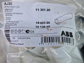 Jatkoholkki 20mm ABB, Sähkötarvikkeet, Rakennustarvikkeet ja työkalut, Loppi, Tori.fi Jatkoholkki 20mm ABB, Sähkötarvikkeet, Rakennustarvikkeet ja työkalut, Loppi, Tori.fi