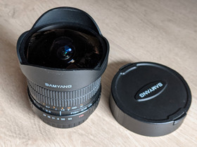 Samyang 8mm f/3.5 Fisheye CS (Canon EF-S), Objektiivit, Kamerat ja valokuvaus, Helsinki, Tori.fi Samyang 8mm f/3.5 Fisheye CS (Canon EF-S), Objektiivit, Kamerat ja valokuvaus, Helsinki, Tori.fi