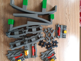 Lego duplo junaradan osia, Lelut ja pelit, Lastentarvikkeet ja lelut, Lapinjärvi, Tori.fi
