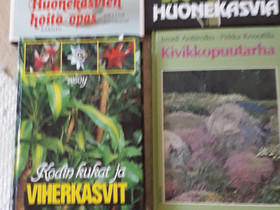 Huonekasvikirjat, Muut kirjat ja lehdet, Kirjat ja lehdet, Hämeenlinna, Tori.fi