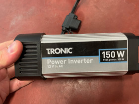 150W invertteri Tronic, Lisävarusteet ja autotarvikkeet, Auton varaosat ja tarvikkeet, Oulu, Tori.fi 150W invertteri Tronic, Lisävarusteet ja autotarvikkeet, Auton varaosat ja tarvikkeet, Oulu, Tori.fi