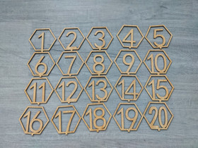 Puiset numerokyltit / pöytänumerot, Muu sisustus, Sisustus ja huonekalut, Espoo, Tori.fi Puiset numerokyltit / pöytänumerot, Muu sisustus, Sisustus ja huonekalut, Espoo, Tori.fi