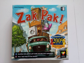 Zak pak! Lautapeli vuoden perhepeli 2009, Pelit ja muut harrastukset, Seinäjoki, Tori.fi Zak pak! Lautapeli vuoden perhepeli 2009, Pelit ja muut harrastukset, Seinäjoki, Tori.fi