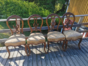 Todella vanhat tuolit 4kpl, Pöydät ja tuolit, Sisustus ja huonekalut, Akaa, Tori.fi