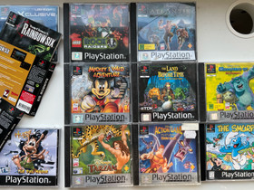 Ps1 pelejä, Pelikonsolit ja pelaaminen, Viihde-elektroniikka, Lahti, Tori.fi Ps1 pelejä, Pelikonsolit ja pelaaminen, Viihde-elektroniikka, Lahti, Tori.fi