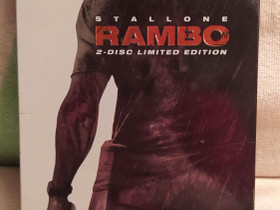 Stallone RAMBO 2-disc lim. edition STEELBOOK DVD, Elokuvat, Siuntio, Tori.fi