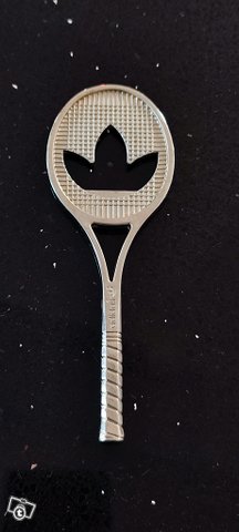 Pullonavaaja, Vintage, Adidas tennismaila, kuva 1