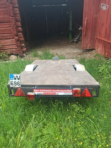 Moottoripyörän perävaunu, kuva 1