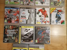 Ps 3 pelit 13kpl, Pelikonsolit ja pelaaminen, Viihde-elektroniikka, Tornio, Tori.fi Ps 3 pelit 13kpl, Pelikonsolit ja pelaaminen, Viihde-elektroniikka, Tornio, Tori.fi