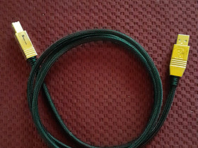 Silent Wire USB A-B 1.5m, Audio ja musiikkilaitteet, Viihde-elektroniikka, Kokemäki, Tori.fi
