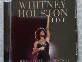Whitney Houston live CD -her greatest performances, Musiikki CD, DVD ja äänitteet, Musiikki ja soittimet, Akaa, Tori.fi