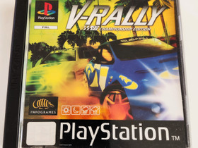 V-Rally PS1-peli, Pelikonsolit ja pelaaminen, Viihde-elektroniikka, Kangasala, Tori.fi