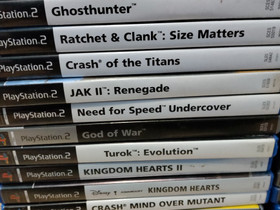 PS2 pelit, Pelikonsolit ja pelaaminen, Viihde-elektroniikka, Lahti, Tori.fi PS2 pelit, Pelikonsolit ja pelaaminen, Viihde-elektroniikka, Lahti, Tori.fi