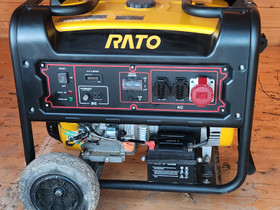 Rato R7000D-T aggregaatti/generaattori 6.8kw, Sähkötarvikkeet, Rakennustarvikkeet ja työkalut, Kuopio, Tori.fi