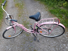 28" vaaleanpunainen nostalgie panther naistenpyörä, Muut pyörät, Polkupyörät ja pyöräily, Pori, Tori.fi