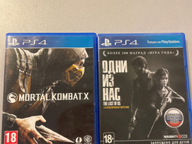 PS4 pelit Mortal Kombat X, The Last of Us, Pelikonsolit ja pelaaminen, Viihde-elektroniikka, Tampere, Tori.fi PS4 pelit Mortal Kombat X, The Last of Us, Pelikonsolit ja pelaaminen, Viihde-elektroniikka, Tampere, Tori.fi
