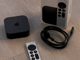 AppleTV 4K (3. sukupolvi) + HDMI-kaapeli - Oulu, Muu viihde-elektroniikka, Viihde-elektroniikka, Oulu, Tori.fi