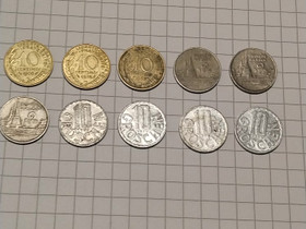 10kpl erilaisia kolikoita. Part 5., Rahat ja mitalit, Keräily, Kerava, Tori.fi 10kpl erilaisia kolikoita. Part 5., Rahat ja mitalit, Keräily, Kerava, Tori.fi