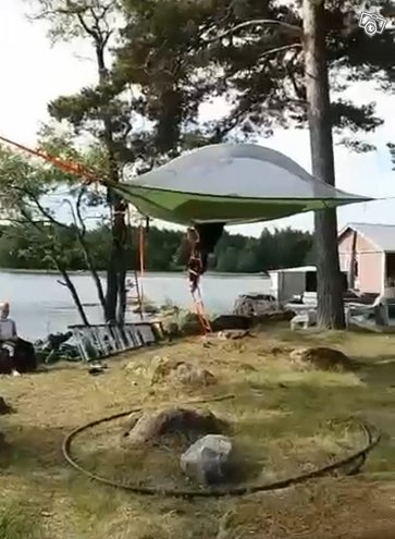 Tentsile teltta, Ulkoilu ja ret...