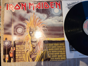 LP levy, Iron Maiden Iron Maiden, 1980, Musiikki CD, DVD ja äänitteet, Musiikki ja soittimet, Mikkeli, Tori.fi
