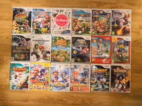 Wii pelejä osa 1 (Wii Party, Mario, Lego yms. ), Pelikonsolit ja pelaaminen, Viihde-elektroniikka, Kotka, Tori.fi