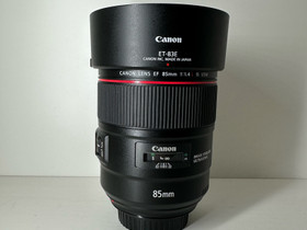 Canon EF 85mm f/1.4L IS USM, Objektiivit, Kamerat ja valokuvaus, Vantaa, Tori.fi