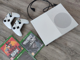 Xbox One S 500GB, Pelikonsolit ja pelaaminen, Viihde-elektroniikka, Kotka, Tori.fi