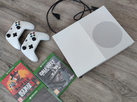 Xbox One S 500GB, Pelikonsolit ja pelaaminen, Viihde-elektroniikka, Kotka, Tori.fi Xbox One S 500GB, Pelikonsolit ja pelaaminen, Viihde-elektroniikka, Kotka, Tori.fi
