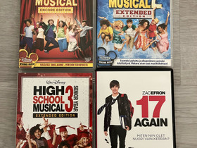 High School Musical 1,2,3 ja 17 again Dvd, Elokuvat, Seinäjoki, Tori.fi