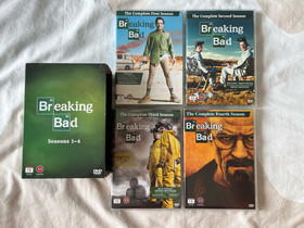 Breaking Bad, kaudet 1-4, DVD-levyt, Elokuvat, Helsinki, Tori.fi