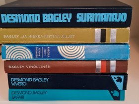 Desmond Bagley 6 kpl, Kaunokirjallisuus, Kirjat ja lehdet, Kouvola, Tori.fi