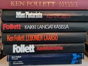 Ken Follett 7 kpl, Kaunokirjallisuus, Kirjat ja lehdet, Kouvola, Tori.fi