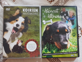Koirien koulutusopas dvd:t 2 kpl, Muut eläintarvikkeet, Lemmikkieläimet, Tampere, Tori.fi