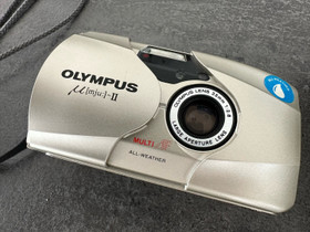 Olympus Mju-II -kamera + laukku, Kamerat, Kamerat ja valokuvaus, Espoo, Tori.fi Olympus Mju-II -kamera + laukku, Kamerat, Kamerat ja valokuvaus, Espoo, Tori.fi