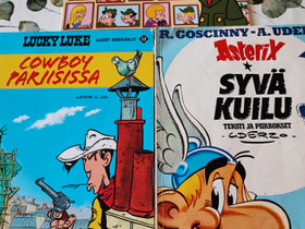 Masi, Lucky Luke ja Asterix, Sarjakuvat, Kirjat ja lehdet, Rovaniemi, Tori.fi